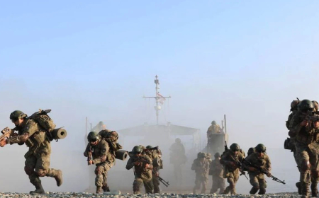 KKTC’de Şehit Yüzbaşı Cengiz Topel Akdeniz Fırtınası Tatbikatı Sürüyor