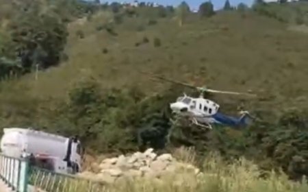 Giresun’da Gizemli Helikopter: “Kanadalıyım” Dedi, Sonra Açıklama Geldi