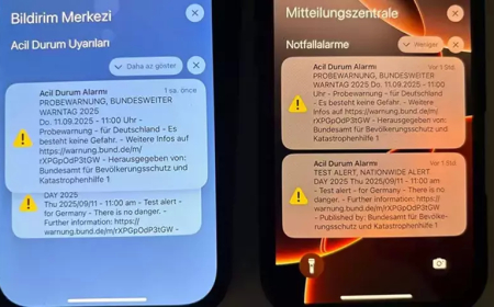 Almanya’da Ulusal Uyarı Günü: Tüm Telefonlar Aynı Anda Çaldı