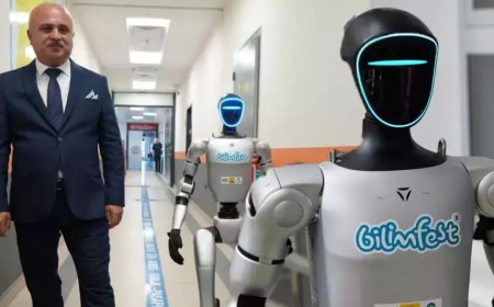 Türkiye’nin İlk Nüfusa Kayıtlı Robotu Festman, Samsun’da Fahri Kimlik Aldı
