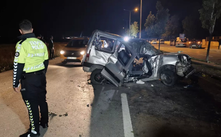 Erzurum’da Trafik Kazası: 1 Ölü, 2 Yaralı