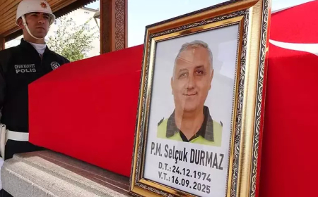 Erzurum’da Görevli Trafik Polisi Selçuk Durmaz Hayatını Kaybetti