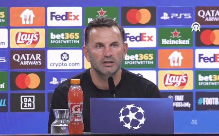 Okan Buruk’tan Alman gazeteciye sert yanıt: “Almanya da Slovakya’ya kaybetti”