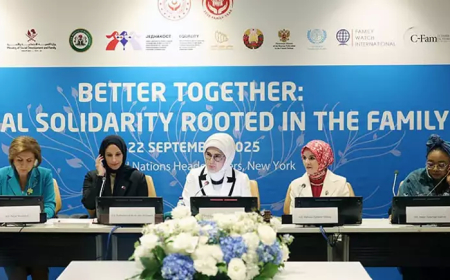 Emine Erdoğan: “Aileyi koruyabildiğimiz ölçüde, daha adil ve müreffeh bir dünya inşa edebiliriz”