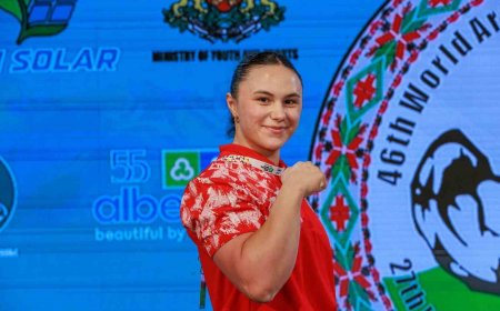 Sancaktepe’nin Gururu Melek Şahin, Bilek Güreşi Dünya Şampiyonu Oldu