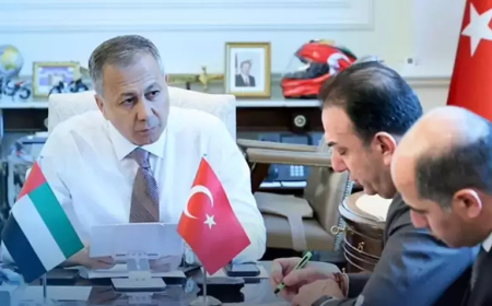 Bakan Yerlikaya, BAE’li mevkidaşıyla görüştü