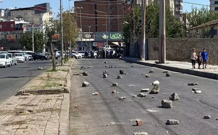 Diyarbakır’da 30 yıllık tapu kavgası: Hak sahipleri yolu taşlarla kapattı