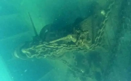 Van Gölü’nde batık Rus şilebi görüntülendi