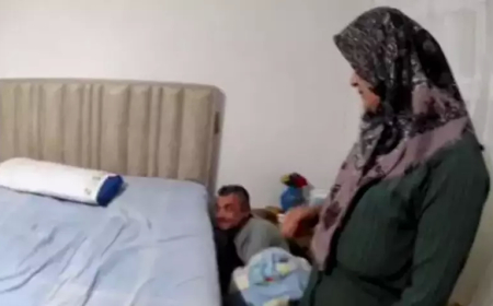 Samsun’da 9,5 yıl hapisle aranan firari hükümlü yorgan altında yakalandı