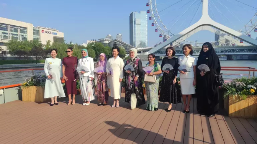 Emine Erdoğan, Şanghay Zirvesi Lider Eşleri Programına Katıldı