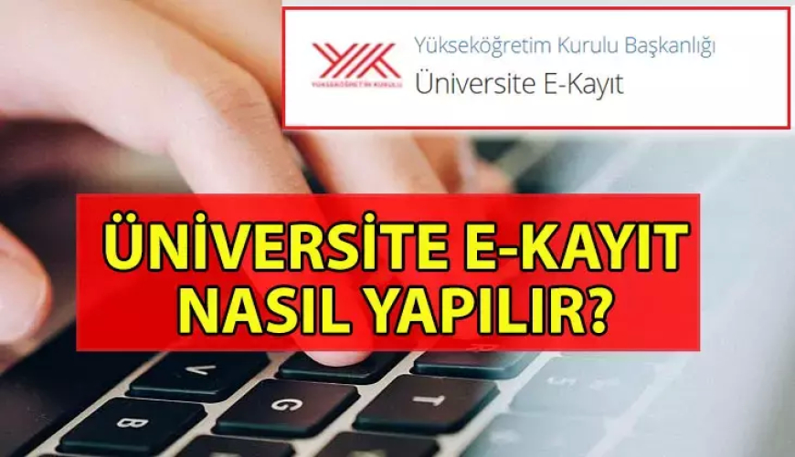 Üniversite Kayıtları Başladı: E-Kayıt ve Yüz Yüze Kayıt Süreci Hakkında Bilmeniz Gerekenler