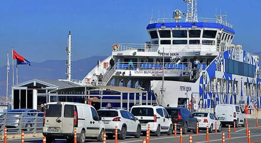 İzmir Üçkuyular-Bostanlı Feribot Seferlerinde Kısa Süreli Düzenleme