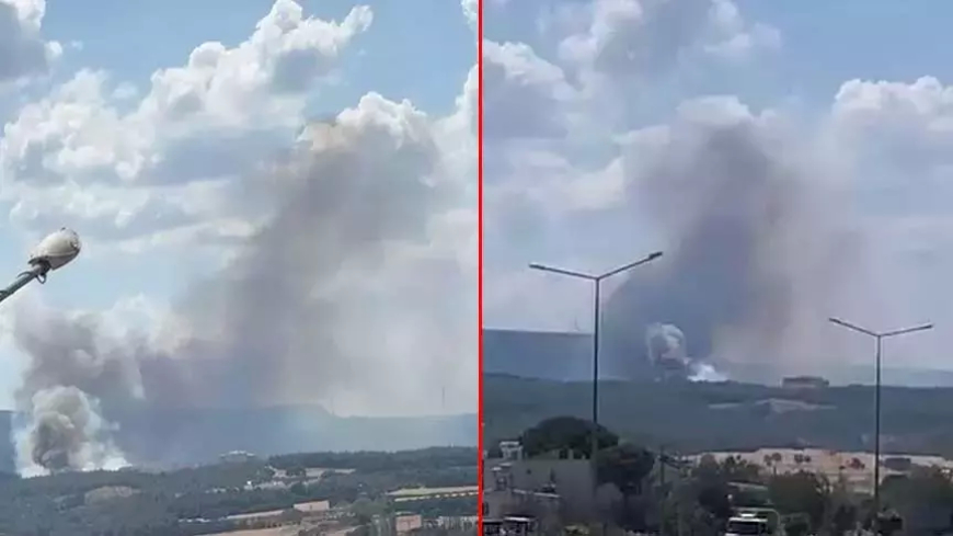 Çanakkale’de Orman Yangını: İki Lise Tahliye Edildi