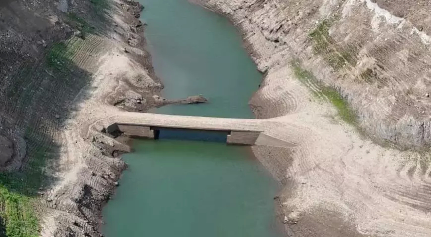 Yuvacık Barajı’nda Doluluk Yüzde 31’e Düştü: Tarihi Köprü Yeniden Ortaya Çıktı