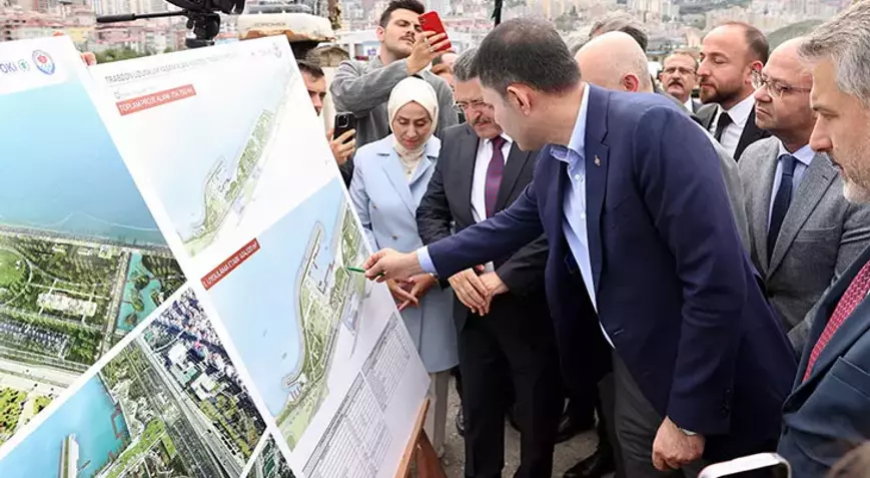 Bakan Murat Kurum’dan Trabzon’da Yeşil Alan ve Deprem Bölgesi Vurgusu