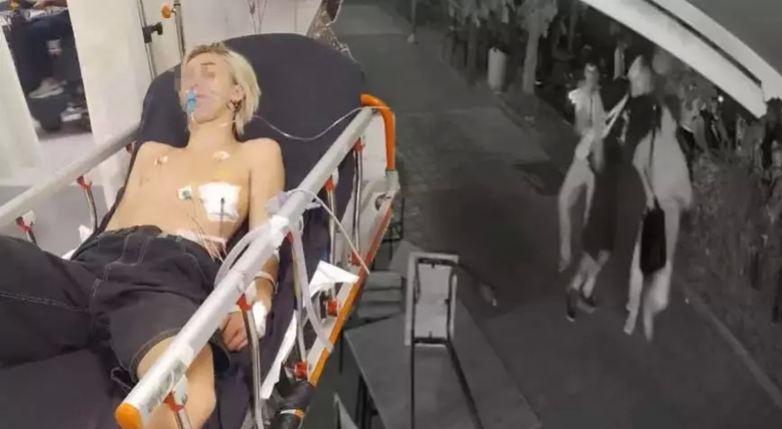 Kuşadası’nda Dehşet: 15 Yaşındaki Ukraynalı Çocuğun Bıçaklanma Anı Kamerada