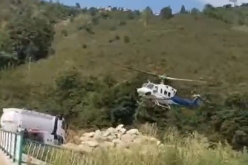 Giresun’da Gizemli Helikopter: “Kanadalıyım” Dedi, Sonra Açıklama Geldi