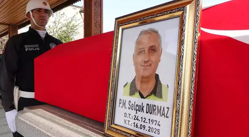 Erzurum’da Görevli Trafik Polisi Selçuk Durmaz Hayatını Kaybetti