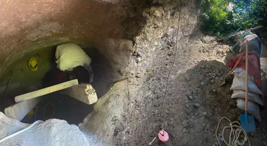 Samsun’da Rüya Defineyi Tünel Kazdırdı: Anne ve Oğlu Suçüstü Yakalandı