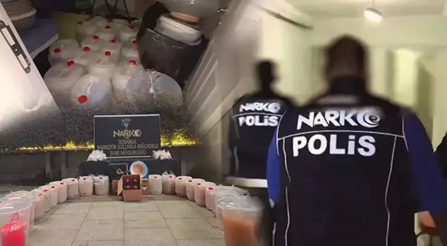 İstanbul’da Dev Uyuşturucu Operasyonu: 442 Kilo Ele Geçirildi, 7 Şüpheli Yakalandı