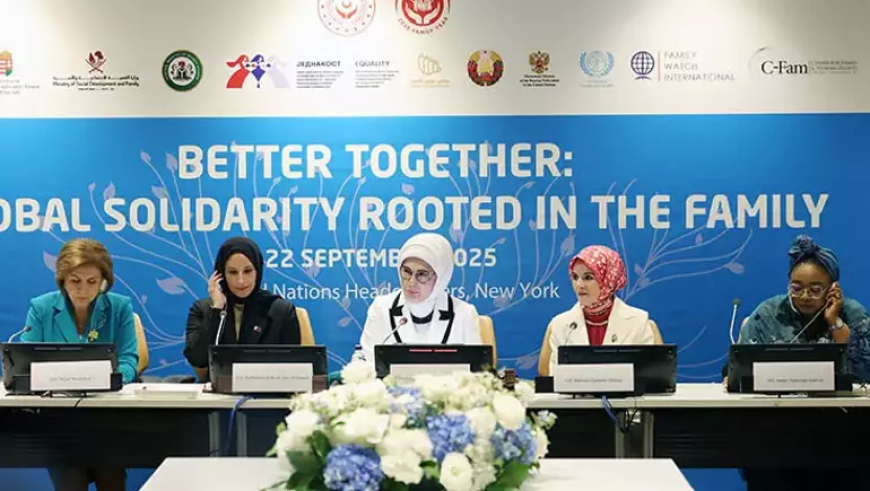 Emine Erdoğan: “Aileyi koruyabildiğimiz ölçüde, daha adil ve müreffeh bir dünya inşa edebiliriz”