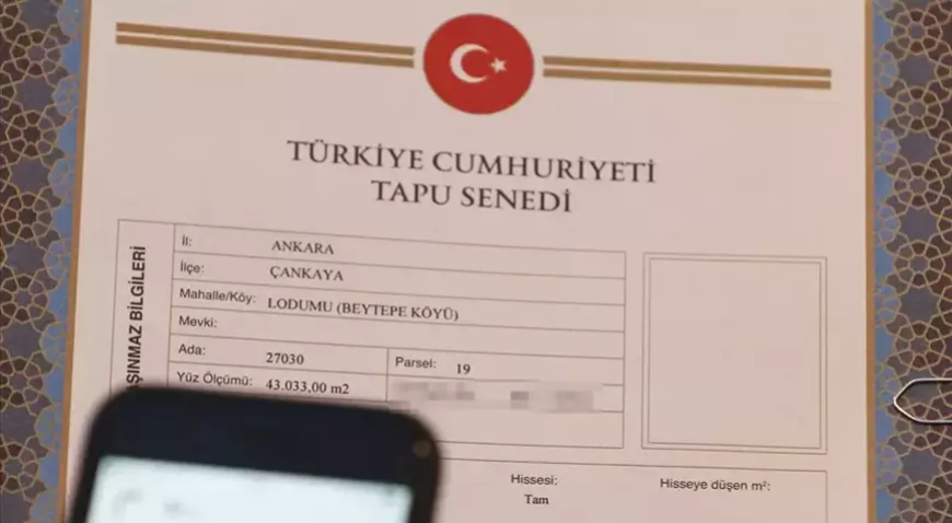 Tapu İşlemlerinde Hareketlilik: Harç Gelirleri 100 Milyar TL’yi Aştı