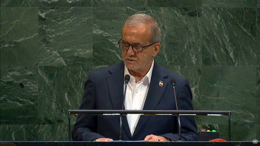 İran Cumhurbaşkanı Pezeşkiyan BM’de: “Nükleer Silah Üretmiyoruz, İsrail Yalan Söylüyor”