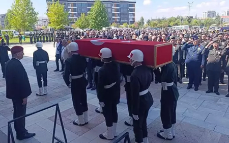 KKTC’de trafik kazasında hayatını kaybeden Teğmen Ali Osman Bayram Afyonkarahisar’da son yolculuğuna uğurlandı