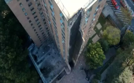 New York’ta 17 katlı binada gaz patlaması: Çöken kısım bacaydı, yaralı yok