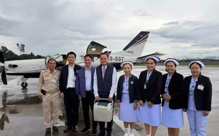 Tayland Başbakanı Charnvirakul Organ Nakli İçin Pilotluk Yaptı