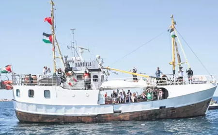 Özgürlük Koalisyonu Filosu Gazze’ye İlerliyor