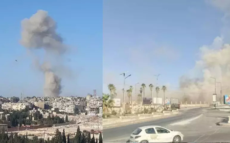 Halep’te Eşrefiyye Mahallesi’nde Şiddetli Patlama