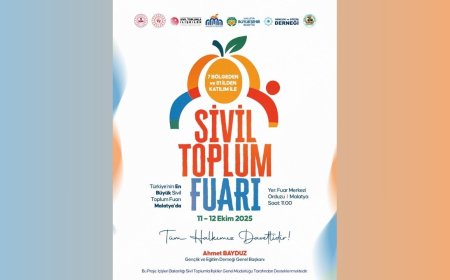 81 İlden Tek Yürek: Sivil Toplum Malatya’da Buluşuyor!