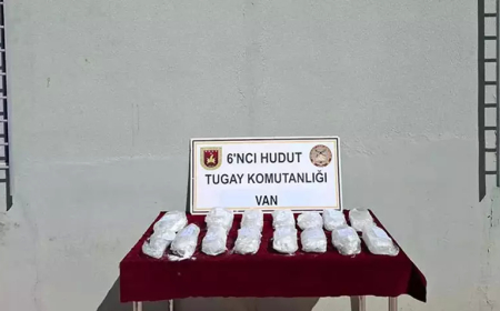 Van Hudut Hattında 18,5 Kilo Uyuşturucu Ele Geçirildi