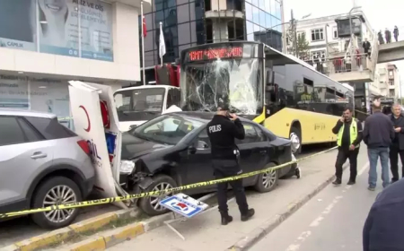 Çekmeköy’de İETT Otobüs Kazası: 1 Ölü, 4 Yaralı