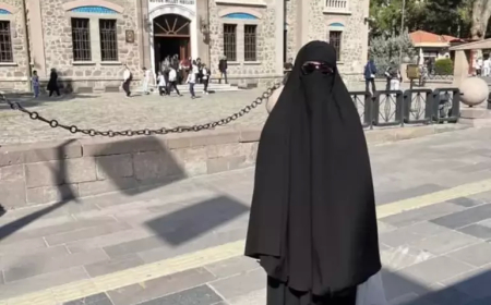 Ankara’da Çarşaflı Sosyal Deney Gözaltısı