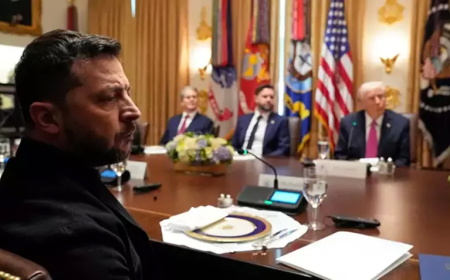 Trump-Zelenskiy Görüşmesinde Tansiyon Yükseldi: Tomahawk Krizi ve Harita Tartışması