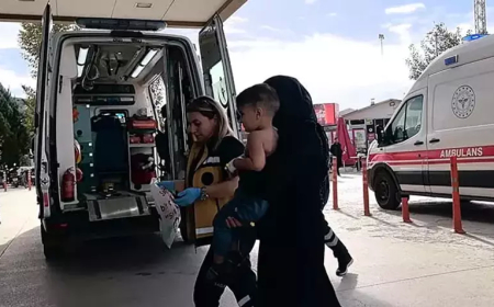 Bursa’da 2 yaşındaki Eyüpcan’ın üzerine kaynar su döküldü: Hastanede tedavi altında