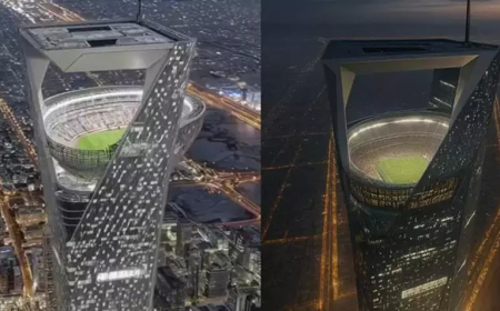 Suudi Arabistan, 2034 Dünya Kupası için 350 metre yükseklikte ‘Gökyüzü Stadyumu’ inşa ediyor
