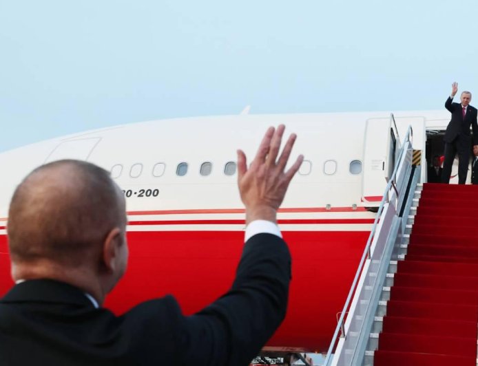 Cumhurbaşkanı Erdoğan, TDT 12. Zirvesi İçin Azerbaycan’a Gitti