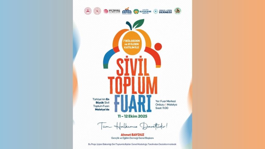 81 İlden Tek Yürek: Sivil Toplum Malatya’da Buluşuyor!