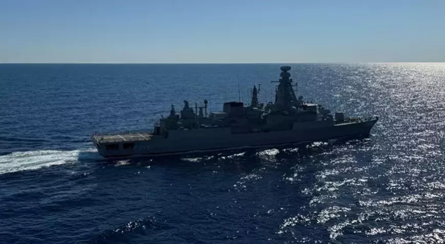 Denizkurdu-1 2025’te TCG Anadolu’dan havalanan Bayraktar TB3 ve AKINCI, yerli akıllı mühimmatlarla hedefleri vurdu