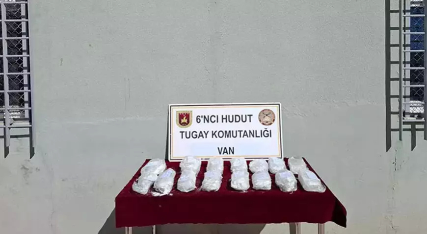 Van Hudut Hattında 18,5 Kilo Uyuşturucu Ele Geçirildi
