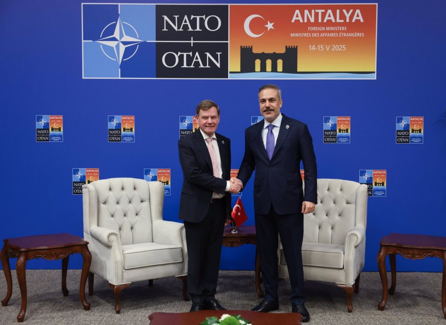 Dışişleri Bakanı Fidan, Almanya Dışişleri Bakanı Wadephul ile Görüşecek