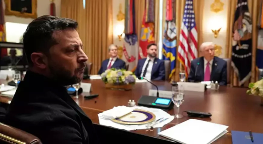 Trump-Zelenskiy Görüşmesinde Tansiyon Yükseldi: Tomahawk Krizi ve Harita Tartışması