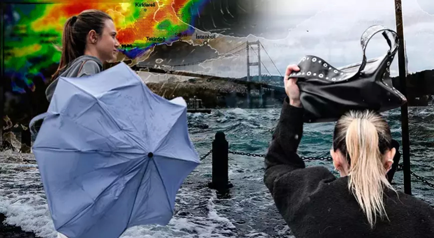 Marmara ve Ege’de Kuvvetli Yağış Alarmı: İstanbul Dahil 10 İl İçin “Sarı Kod” Uyarısı