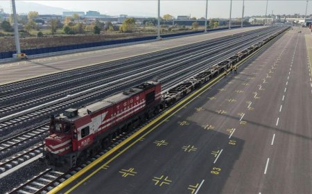 İntermodal terminal Railport’tan ilk tren çıkışı gerçekleşti