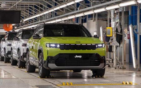 Jeep, Yeni Compass Üretimine Başladı: Hibrit ve Elektrikli Seçeneklerle SUV Segmentine Yeni Standartlar Getiriyor