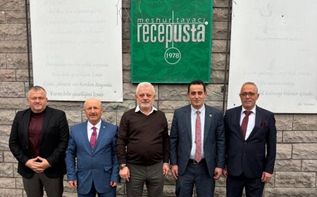 Harun Cansız’a Ankara’da Gümüşhaneli Muhtarlardan Anlamlı Ziyaret