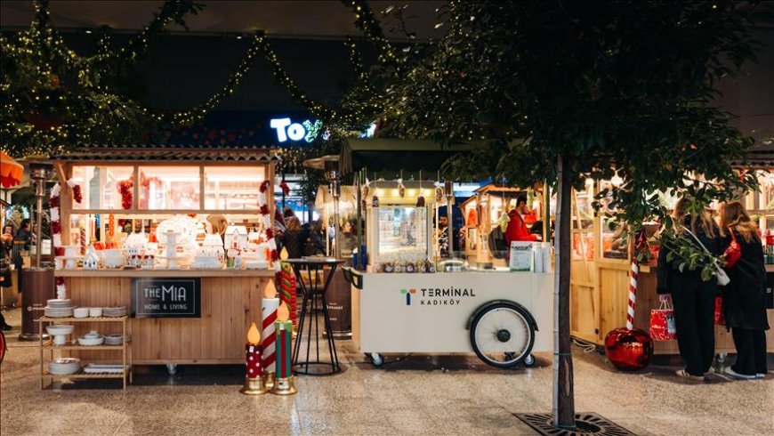 Terminal Kadıköy’de 'Winter Alley': Yeni Yıl Atmosferinde Kış Keyfi